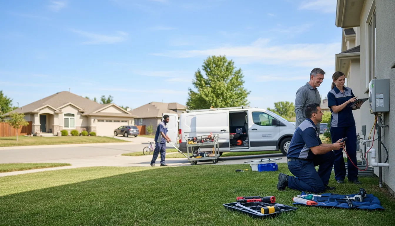 Professional Outdoor Tankless Water Heater Installation in Claypool, IN